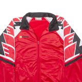 ERIMA Fit-Line Sport's Spiez Mens Track Jacket Red 90s Colourblock M
