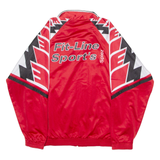 ERIMA Fit-Line Sport's Spiez Mens Track Jacket Red 90s Colourblock M