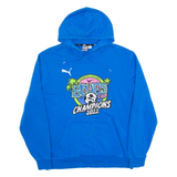 PUMA California Blues Cup Soccer 2022 Mens Blue Hoodie USA L