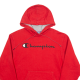 CHAMPION Mens Red Hoodie S