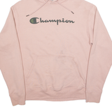 CHAMPION Mens Pink Hoodie M