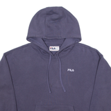 FILA Womens Purple Hoodie L