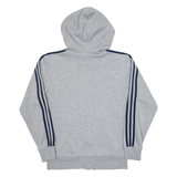 ADIDAS Mens Grey Hoodie Full Zip S