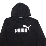 PUMA Womens Black Hoodie UK 14