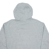 NIKE Tartan Basketball Mens Grey Hoodie USA M