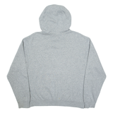 NIKE Tartan Basketball Mens Grey Hoodie USA M