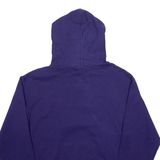 CHAMPION Womens Purple Hoodie M