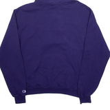 CHAMPION Womens Purple Hoodie M
