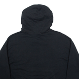 CHAMPION Cheetah Print Womens Black Hoodie L