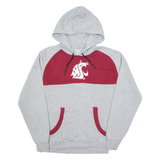 CHAMPION Washington State Cougars Football Mens Grey Hoodie USA S