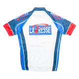 SMS SANTINI Cycling Mens Jersey White 1/4 Zip XL