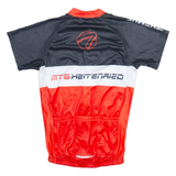 CYCLING Full Zip Cycling Boys Jersey Red 2XL