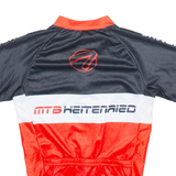 CYCLING Full Zip Cycling Boys Jersey Red XL