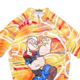 Full Zip Cycling Mens Jersey Orange L