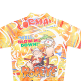 Full Zip Cycling Mens Jersey Orange L