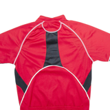 BRUNEX Cycling Mens Jersey Red 1/4 Zip M