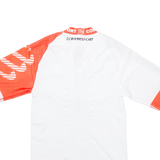 COMPRESSPORT Cycling Mens Jersey White 1/4 Zip S