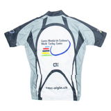 ALE Full Zip Cycling Mens Jersey Grey 1/4 Zip M