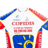 NALINI Cycling Mens Jersey White 1/4 Zip M