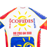 NALINI Cycling Mens Jersey White 1/4 Zip M