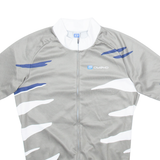 OWAYO Full Zip Cycling Mens Jersey Grey 2XL