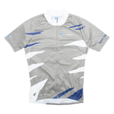OWAYO Full Zip Cycling Mens Jersey Grey 2XL