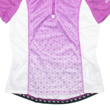 CRIVIT Cycling Womens Jersey Purple 1/4 Zip M
