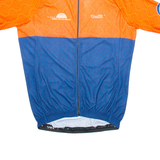 SCATTA Full Zip Cycling Mens Jersey Blue L