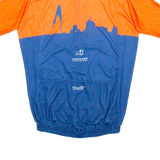 SCATTA Full Zip Cycling Mens Jersey Blue L