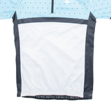 Cycling Mens Jersey Blue 1/4 Zip M