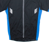 Full Zip Cycling Mens Jersey Black S