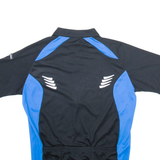 Full Zip Cycling Mens Jersey Black S