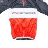 CYCLING Full Zip Cycling Mens Jersey Red XS