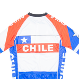 WEAR COMP Full Zip Cycling Mens Jersey White XL