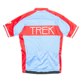 BONTRAGER Full Zip Cycling Mens Jersey Blue L