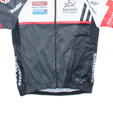 Full Zip Cycling Mens Jersey Black M