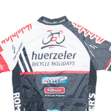 Full Zip Cycling Mens Jersey Black M