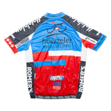 Full Zip Cycling Mens Jersey Blue M