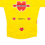 CRAFT Cycling Mens Jersey Yellow 1/4 Zip XL