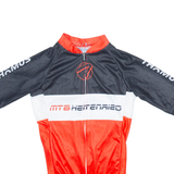 CYCLING Full Zip Cycling Mens Jersey Red S