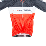 CYCLING Full Zip Cycling Mens Jersey Red S