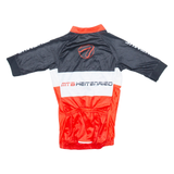 CYCLING Full Zip Cycling Mens Jersey Red S