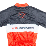 CYCLING Full Zip Cycling Mens Jersey Red M