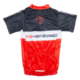 CYCLING Full Zip Cycling Mens Jersey Red L