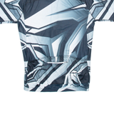 ATHLETIC SPORT Full Zip Cycling Mens Jersey Black XL