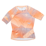 Full Zip Cycling Womens Jersey Orange L