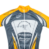 TEKER SPORTSWEAR Full Zip Cycling Mens Jersey Black XS