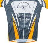 TEKER SPORTSWEAR Full Zip Cycling Mens Jersey Black XS