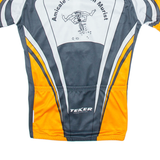 TEKER SPORTSWEAR Full Zip Cycling Mens Jersey Black XS