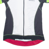 GIORDANA Full Zip Cycling Mens Jersey White L